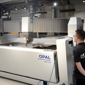 Opal Waterjet Eckert Cnc przecinarka wodna wycinarka wodna pro x 3d